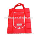 Foldable non woven eco shopping bag with handle for promotion